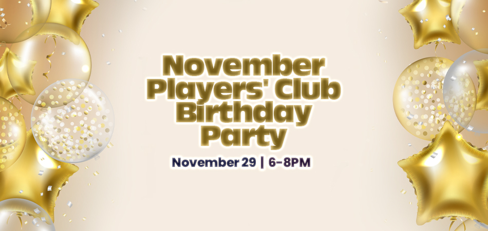 November Players’ Club Birthday Party image