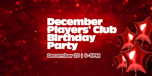 December Players Club Members Birthday Party Image