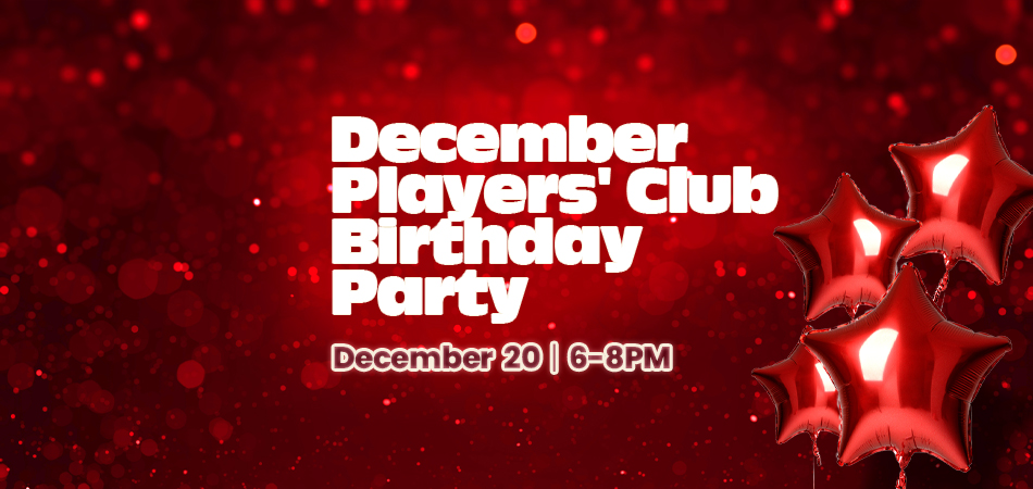 December Players Club Members Birthday Party image