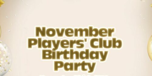 November Players’ Club Birthday Party Image