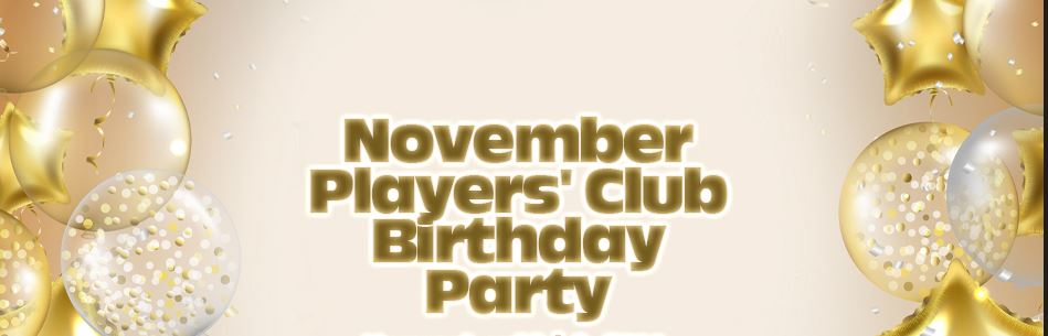 November Players’ Club Birthday Party image